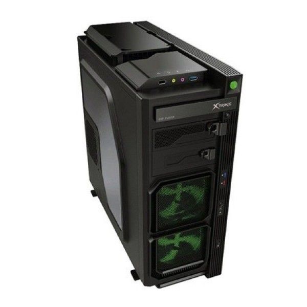 Gabinete Xtrike V9 Black/Green S/Fonte