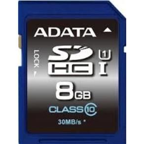 Cartão De Memória SD A-Data 8GB Class 10